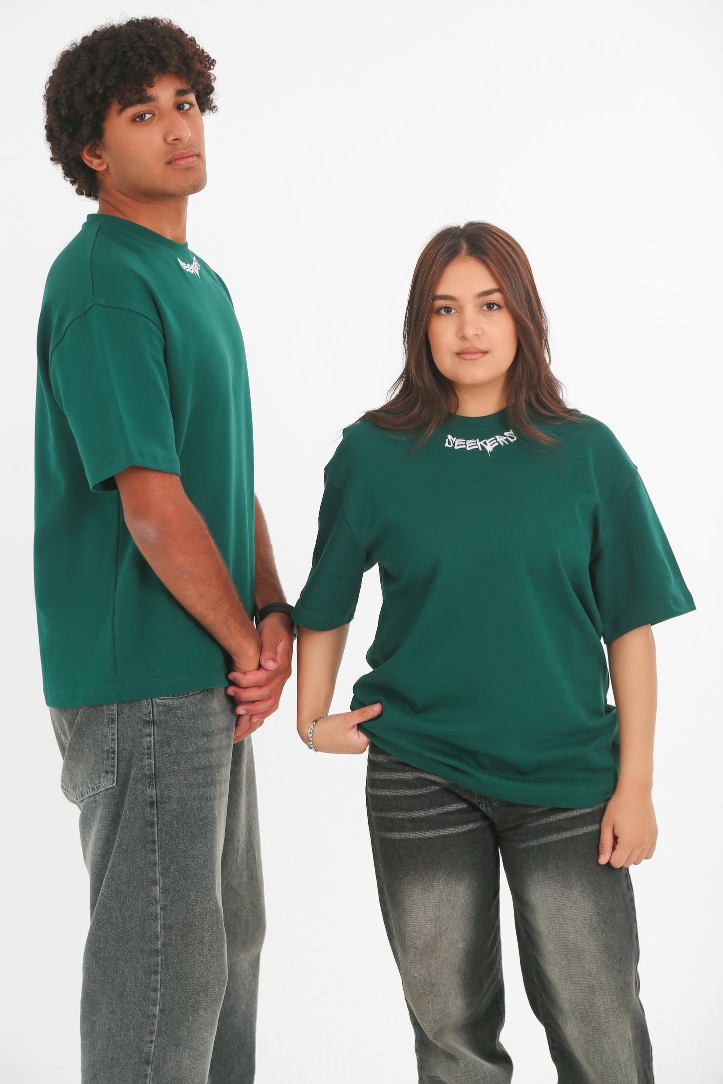 Dark Green Oversized T-shirt