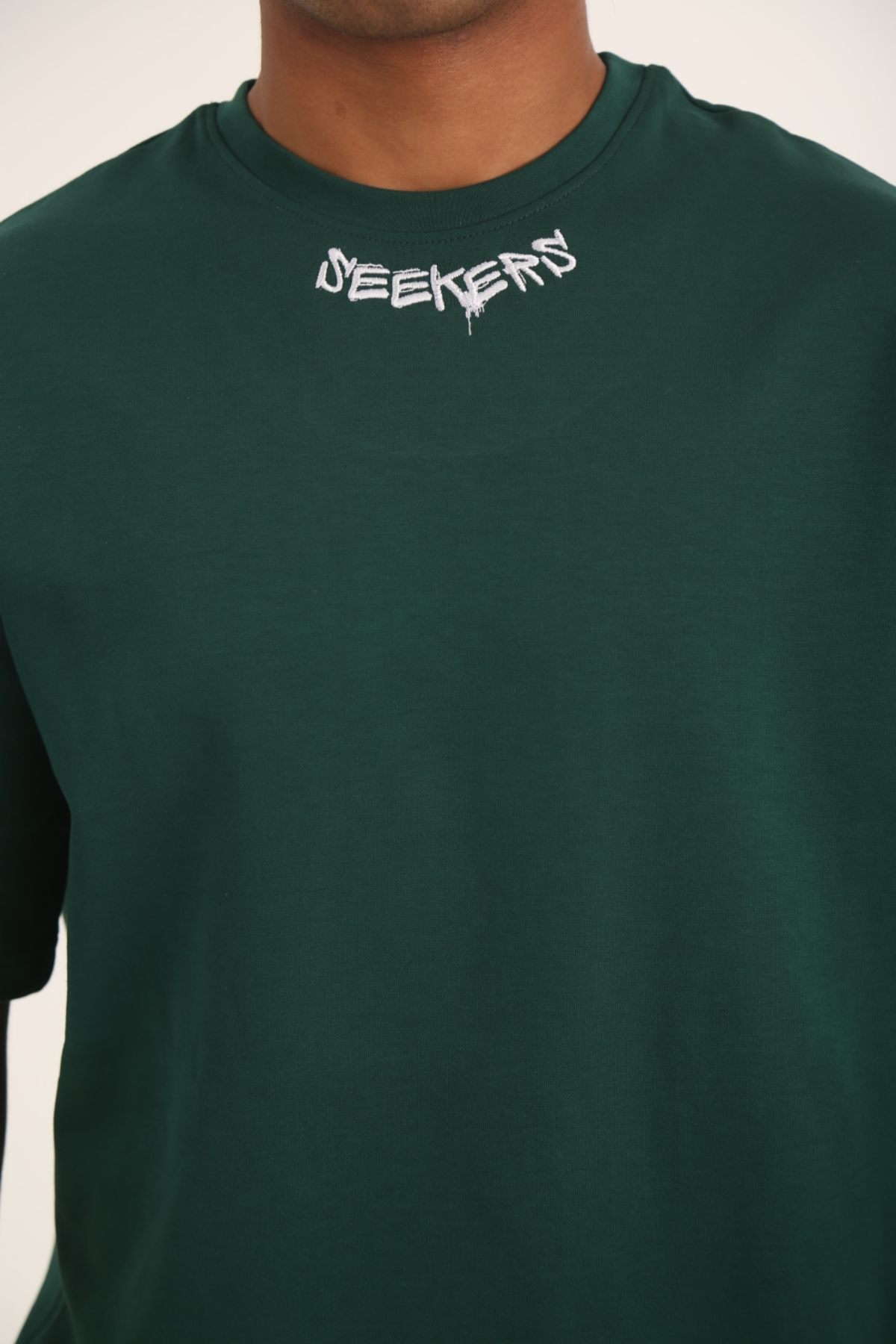 Dark Green Oversized T-shirt